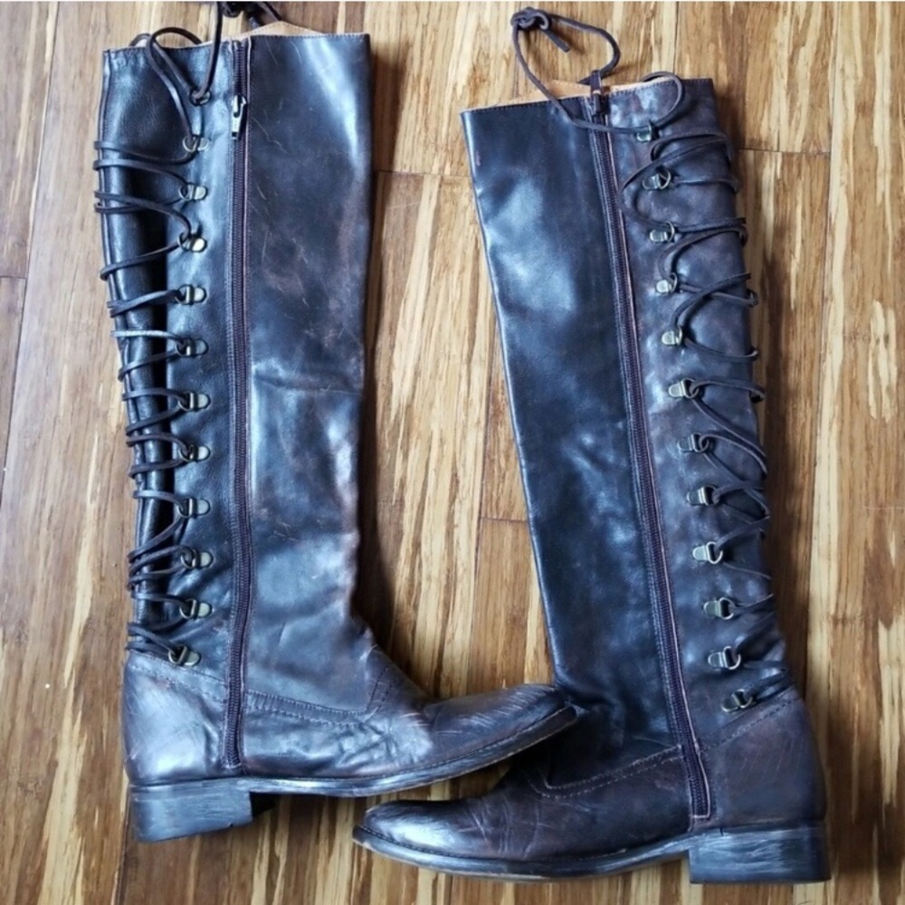 Free People leather boots EXCELLENT condition